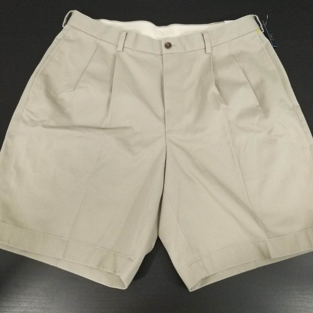NWT BROOKS BROTHERS Chino SHORTS sz 36